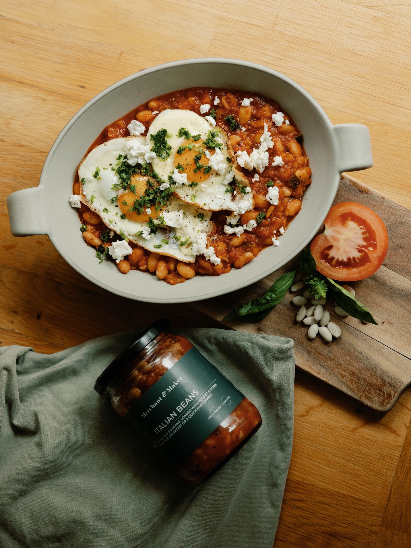 Merchant & Maker house made Beans