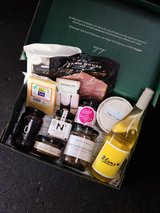 Premium Local Gourmet Hamper with Wine