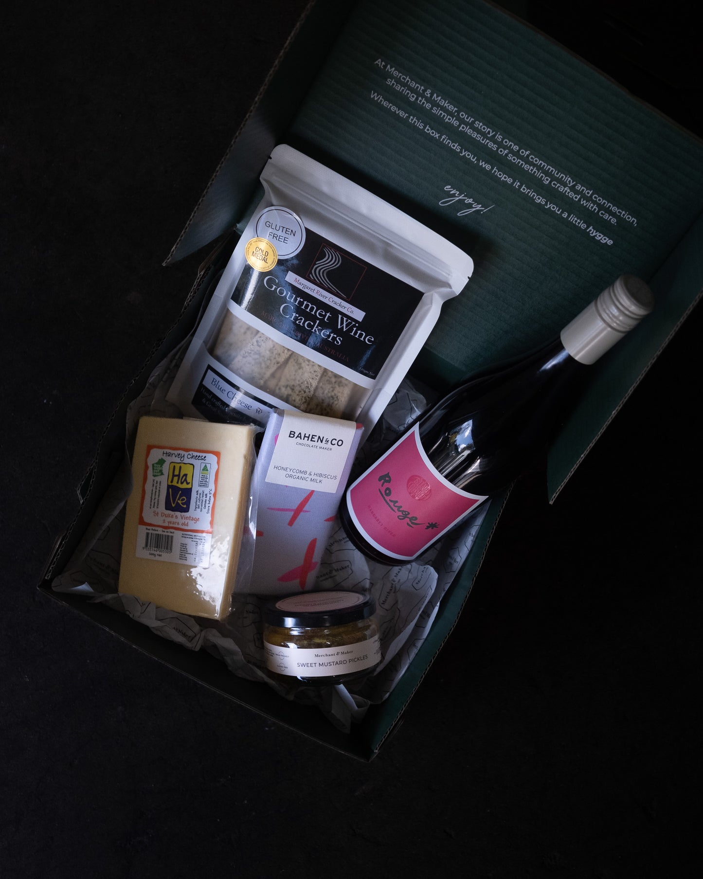 Gourmet Goodies With Wine