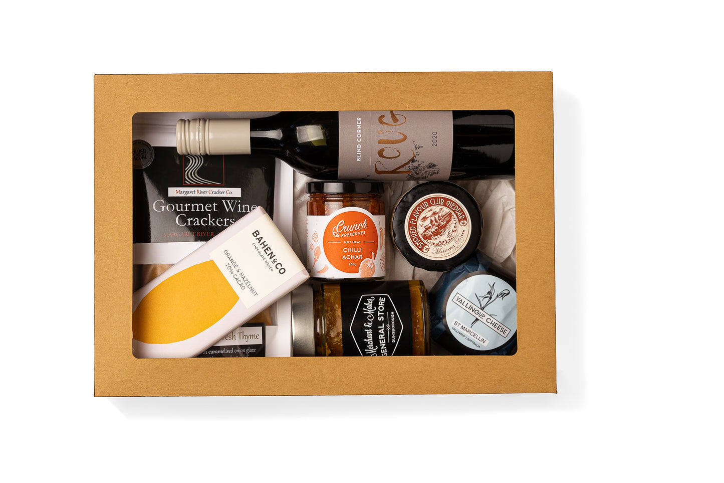 Grazing Board Hamper for Two with Wine