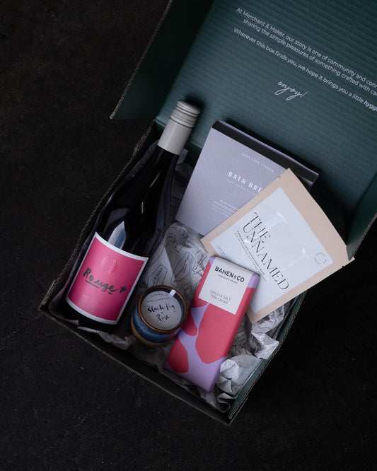 Pamper Hamper With Wine